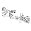 Non-Tarnish 304 Stainless Steel Stud Earrings EJEW-H115-05P-2