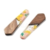 Resin and Walnut Pendants FIND-R051-06C-2