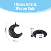 10Pcs 5 Colors 304 Stainless Steel Pendants STAS-DC0013-61-2
