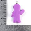 Halloween Theme Resin Pendants RESI-M046-01B-02-3