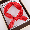 Detachable Satin Lady's Scarf AJEW-WH20072-79A-4