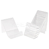 Acrylic Book Display Stands ODIS-WH0004-01-2