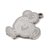 Non-Tarnish 201 Stainless Steel Pendants LS-STAS-C095-27P-2