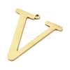 304 Stainless Steel Pendants STAS-C157-01G-V-2
