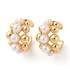 Rack Plating Brass Cuff Earring for Women EJEW-G394-39G-1