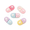 Opaque Resin Cabochons X-CRES-M037-08C-2