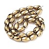 Synthetic Non-magnetic Hematite Beads Strands G-P545-G02-01C-2