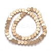 Non-magnetic Synthetic Hematite Beads Strands LS-G-O191-02G-2