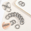 20Pcs 304 Stainless Steel Closed Jump Rings STAS-SP0001-85B-6