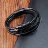 Men's Imitation Leather Bracelets WG92BDC-01-1