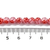 Handmade Millefiori Lampwork Beads Strands LAMP-G164-02C-4