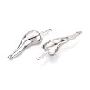 304 Stainless Steel Chili Pepper Big Pendants STAS-T067-42P-2