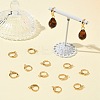SHEGRACE Brass Leverback Earring Findings XGR0016G-71G-5
