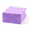 Pure Color Kraft Paper Bags LS-AJEW-G020-D-09-3