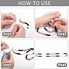 6 Strands 6 Colors Handmade Polymer Clay Beads CLAY-FH0001-10-4