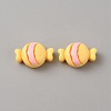 Opaque Resin Imitation Food Cabochons RESI-WH0036-11E-2