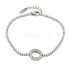304 Stainless Steel Cup Chains Bracelets for Women BJEW-D364-01B-P-4