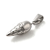 Non-Tarnish 304 Stainless Steel Pendants STAS-B053-33P-2