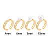 Brass Cup Peg Ring Settings KK-N274-32G-4