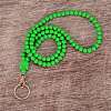 1Pc Silicone ID Card Neck Strap Card Holder NJEW-SW00027-05-5