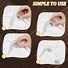6Pcs Alloy Cufflinks & 10Pcs 4-Hole Plastic Buttons HJEW-GA00041-3