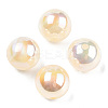 ABS Plastic Imitation Pearl Beads PACR-N013-01B-04-2