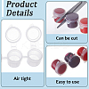 Plastic Empty Paint Pots Strips AJEW-GF0013-97-6