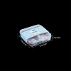 Opalite & Natural Carnelian & Natural Amethyst & Natural Aventurine European Beads G-NB0001-41-7