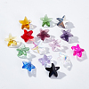 90Pcs 15 Colors Faceted Glass Charms GLAA-PH0008-26-3