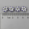 Alloy Montana Rhinestone European Beads X-CPDL-H999-17-4