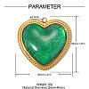 304 Stainless Steel with Resin Pendants RE-A26-05-19-08G-02-2