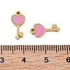 Ion Plating(IP) 316 Stainless Steel Enamel Charms STAS-U014-63G-01-3