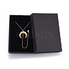 Brass Pendant Necklaces NJEW-JN02386-6