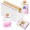 100Pcs Rectangle Clear Polypropylene Cellophane Bags CDIS-TA0001-38B-2