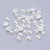 Half Round Domed Imitated Pearl Acrylic Cabochons OACR-H001-3-1