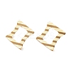 304 Stainless Steel Stud Earring Findings STAS-P357-02G-2