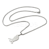 201 Stainless Steel Eagle Pendant Necklaces NJEW-H055-06P-4