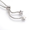 Tarnish Resistant 304 Stainless Steel Slider Bracelets BJEW-JB04044-11-2