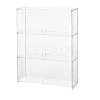 3-Tier Transparent Acrylic Minifigures Display Case ODIS-WH0061-50A-1