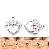 304 Stainless Steel Pendant Cabochon Settings STAS-T067-04P-3