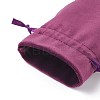 Velvet Bags Drawstring Jewelry Pouches TP-WH0008-01A-07-3