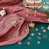 36Pcs 9 Styles Christmas Theme Alloy Enamel Pendants FIND-FH0010-15-5