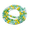 Opaque Glass Beads Strands GLAA-T006-07-A04-2