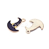 Halloween Theme Alloy Enamel Pendants ENAM-T020-07L-1