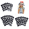 15Pcs 3 Style Dalmatian Self-Adhesive Stickers DIY-AR0004-82-1