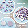 4 Styles Glass Cabochons MOSA-OC0001-01A-4