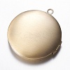 Brass Locket Pendants KK-N0116-078AB-2