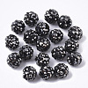 Pave Disco Ball Beads RB-T017-02-05-1