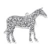 Christmas Theme Acylic Pendants FIND-M035-04D-1