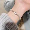 Brass Ajustable Bangles for Women FS-WG3DE1F-01-4